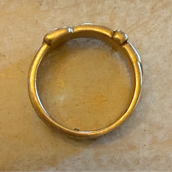 Chloe + Isabel Gold Western Buckle Ring - Picture 4 of 6